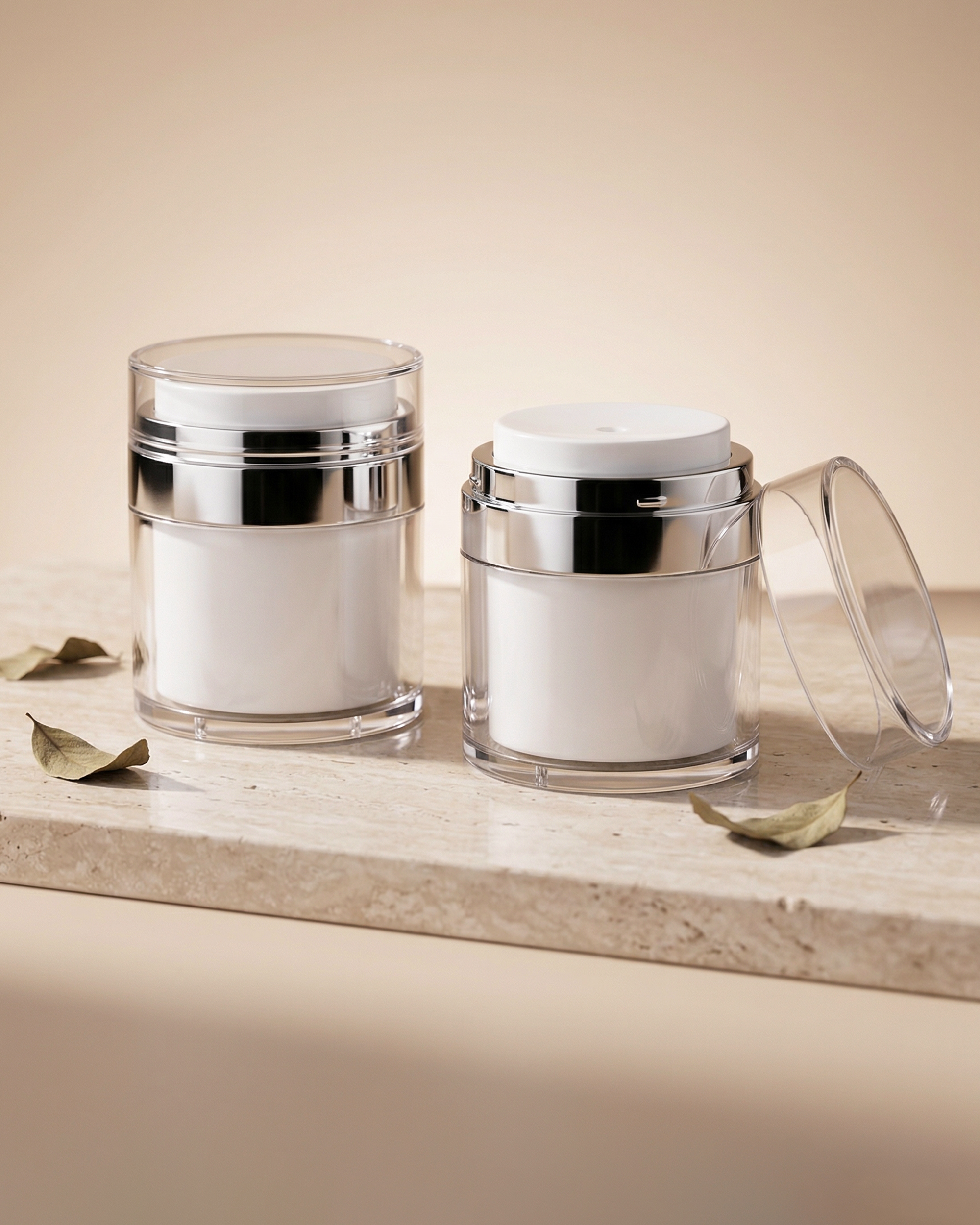Glass Jar — Laminaa skincare packaging