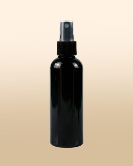 black spray bottle